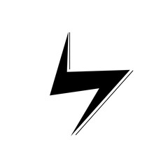 Black Lightning Icon