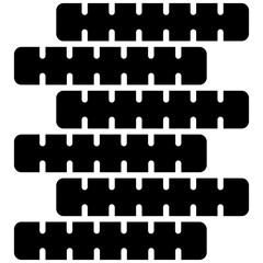 Stocks icon vector image. Can be used for Fintech.