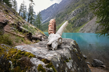 Mountain spirits of the Altai Mountains. Shavlinskoye Lake