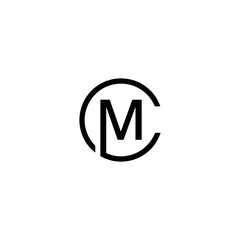 MC logo. M C design. White MC letter. MC, M C letter logo design. Initial letter MC linked circle uppercase monogram logo. M C letter logo vector design. MC letter logo design five style.	
