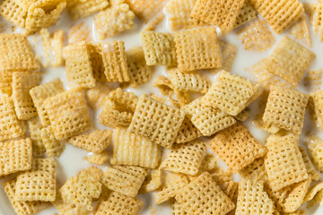 Healthy Organic Rice Squares Breakfast Cereal