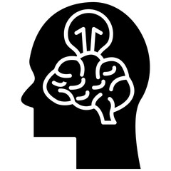 Think Big icon vector image. Can be used for Startup.