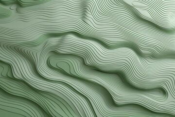 Green background with light grey topographic lines