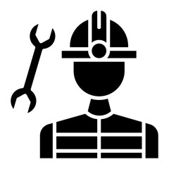 Plumber icon vector image. Can be used for Women.