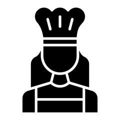 Cook icon vector image. Can be used for Women.