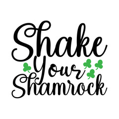 Shake Your Shamrock SVG Cut File