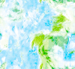 Fototapeta na wymiar Watercolor textured colorful tie seamless pattern and horizontal brush design background