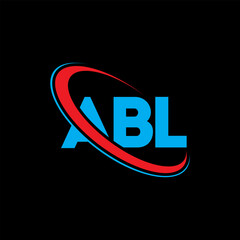 ABL logo. ABL letter. ABL letter logo design. Intitials ABL logo linked with circle and uppercase monogram logo. ABL typography for technology, business and real estate brand.
