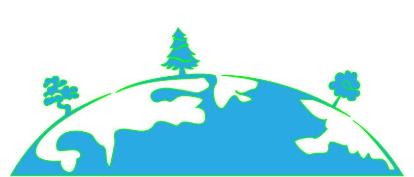 recommend clip art: Green earth day. Ecological earth concept. Green planet. Earth. Ecology concept. Environmental concept. Safe world. Save the Earth. Eps 10 vector graphics
