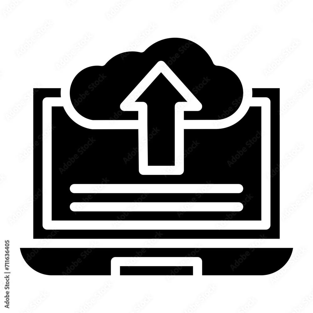 Poster deployment icon vector image. can be used for quality assurance.