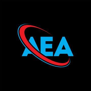 AEA logo. AEA letter. AEA letter logo design. Initials AEA logo linked with circle and uppercase monogram logo. AEA typography for technology, business and real estate brand.