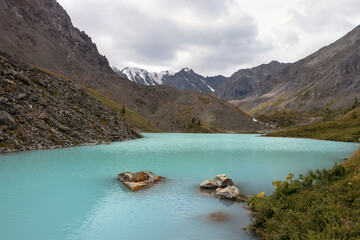 Karakabak lakes in the Altai Mountains