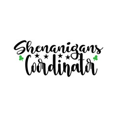 Shenanigans Coordinator SVG Cut File