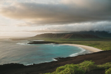 view of the coast of the atlantic ocean