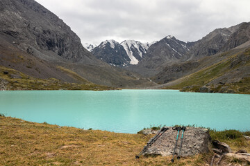 Karakabak lakes in the Altai Mountains