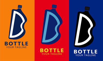 bottle,  bottle logo, water business, drink, water, bottle design, b letter logo, wine bottle, oil bottle, art, unique logo, design, illustration, vector logo, vector logo for business,