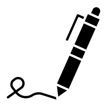 Pen icon vector image. Can be used for Fathers Day.
