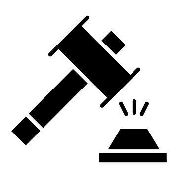 Hammer icon vector image. Can be used for Fathers Day.