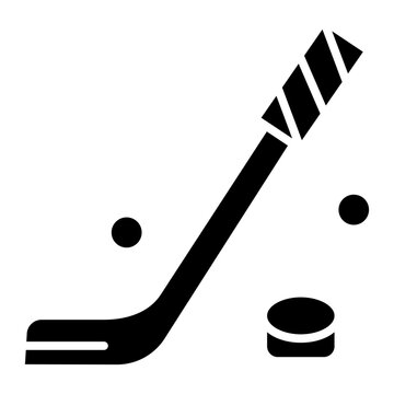 Hockey stick icon vector image. Can be used for Fathers Day.