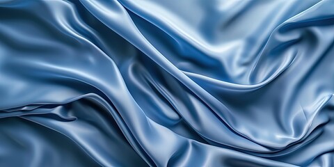 Fototapeta premium Blue abstraction as a background, waves, geometric elements and shapes, delicate texture.