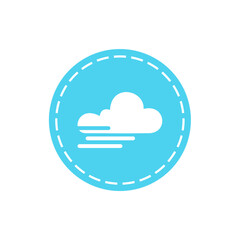 Blue Weather Icon