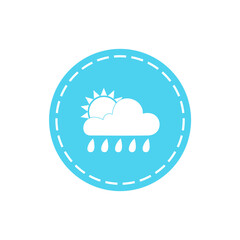 Blue Weather Icon