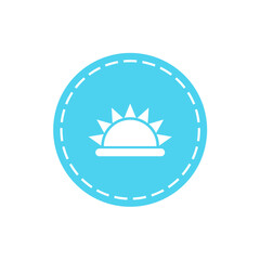 Blue Weather Icon