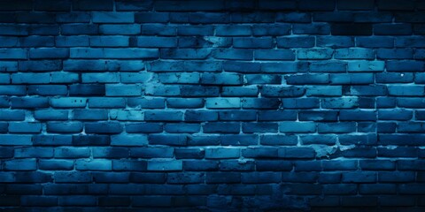 Blue brick wall background. Blue brick wall texture