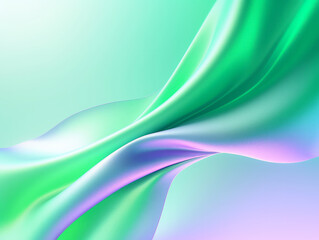 Naklejka premium Close Up of Green and Blue Background