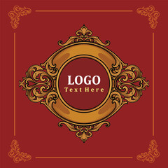 Premium natural vintage logo template