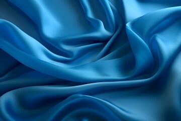 Obraz premium Fabric background, Blue fabric texture
