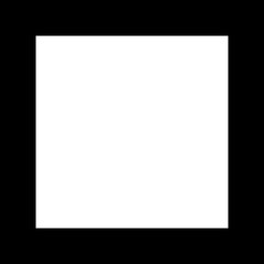 Obraz premium Brutalist square element, Memphis style shape