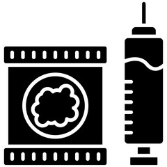 Cancer Vaccine icon vector image. Can be used for Chemotherapy.