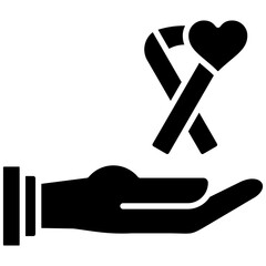 Cancer-Free icon vector image. Can be used for Chemotherapy.