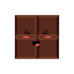 Kawaii Chocolate Illustration