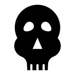Skull icon vector image. Can be used for Ocean.