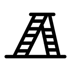 Ladder icon vector image. Can be used for Warehouse.