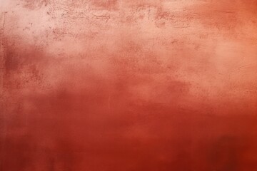 Brick Red flat clear gradient background with grainy rough matte noise plaster texture