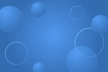 Technology Background With Blue Line Circle Frame. Geometric Backdrop. Future Wallpaper. BG. Vector Illustration