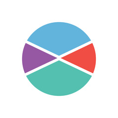 Naklejka premium Pie Chart Icon