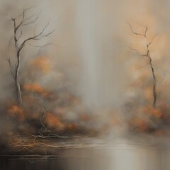 Enveloped in Stillness: An Abstract Perspective