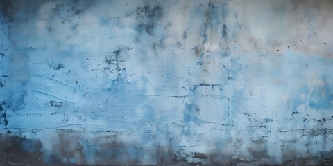 Blue background, Grunge wall texture