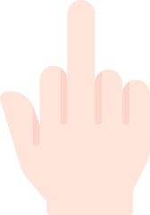 Middle finger icon
