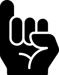 Trust finger icon