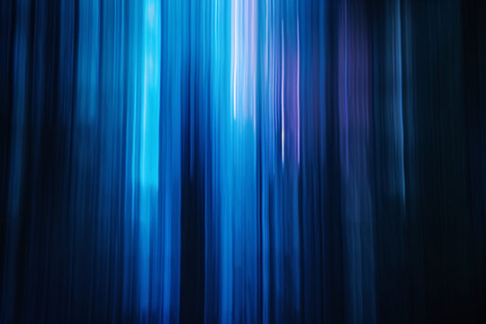 Abstract blue light streaks with a dark background wallpaper