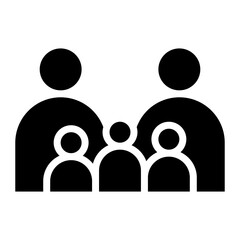 Family icon vector image. Can be used for Maternity.