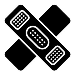 Bandage icon vector image. Can be used for Pharmacy.