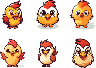 Fototapeta premium Vector illustration of a chicken 