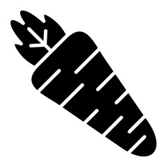 Carrot icon vector image. Can be used for Autumn.