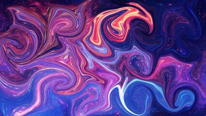 Abstract liquid glow texture. Can be used for background or wallpaper